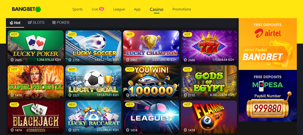 Welcome to Bangbet Casino