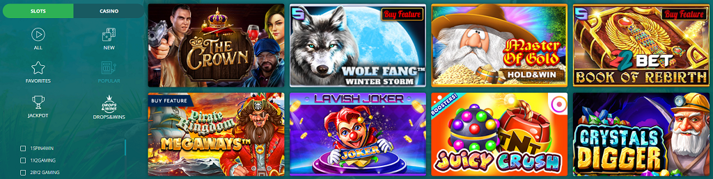 22Bet Online Slots