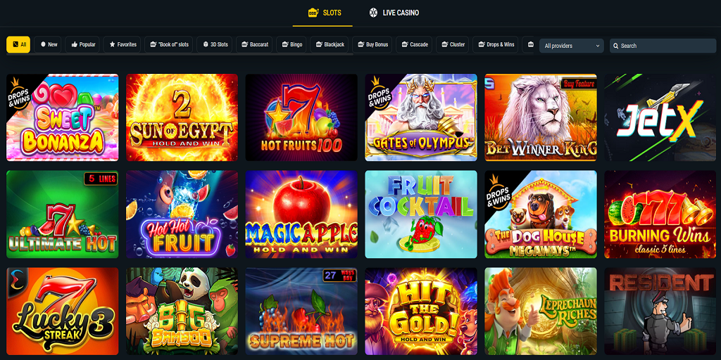 Betwinner Online Slots