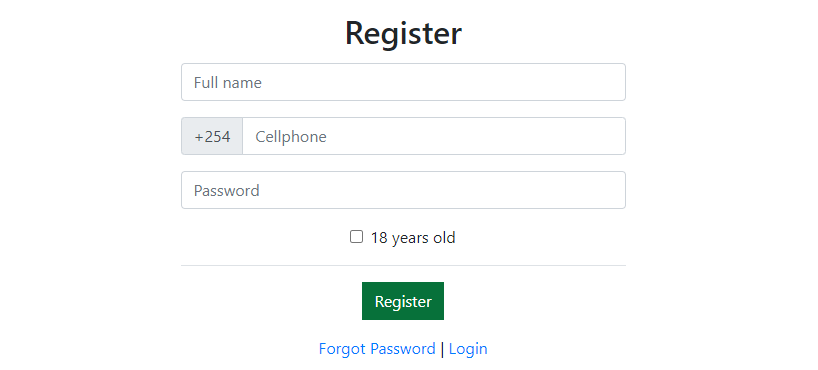 Registration Process