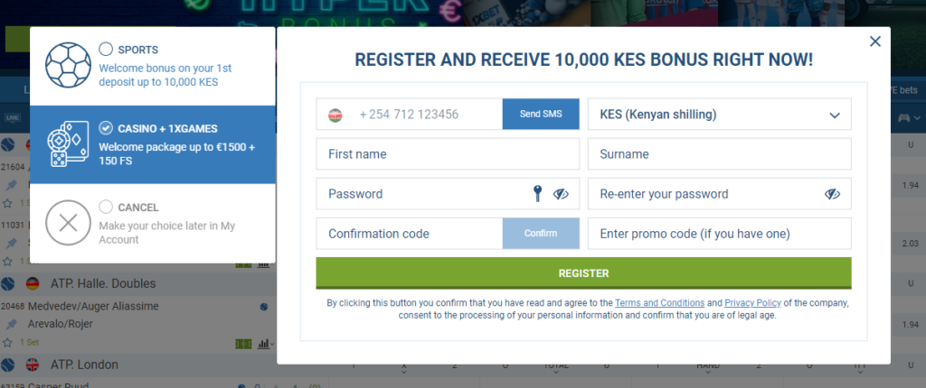 Registration Process