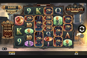 Moriarty Megaways slot