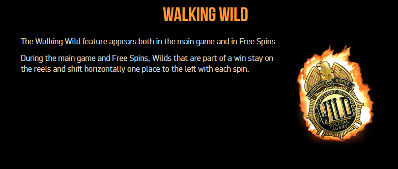 Narcos Slot Game Walking Wild