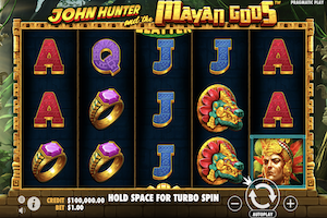 John Hunter and the Mayan gods slot